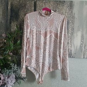 Fashion Nova Rhinestone bodysuit